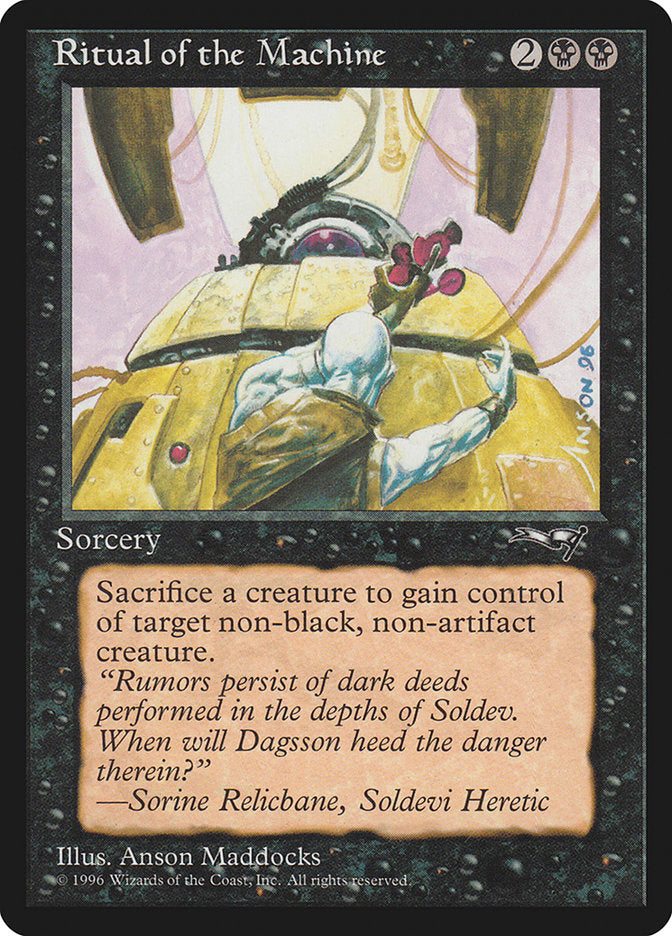 Ritual of the Machine [Alliances] | Local Legends