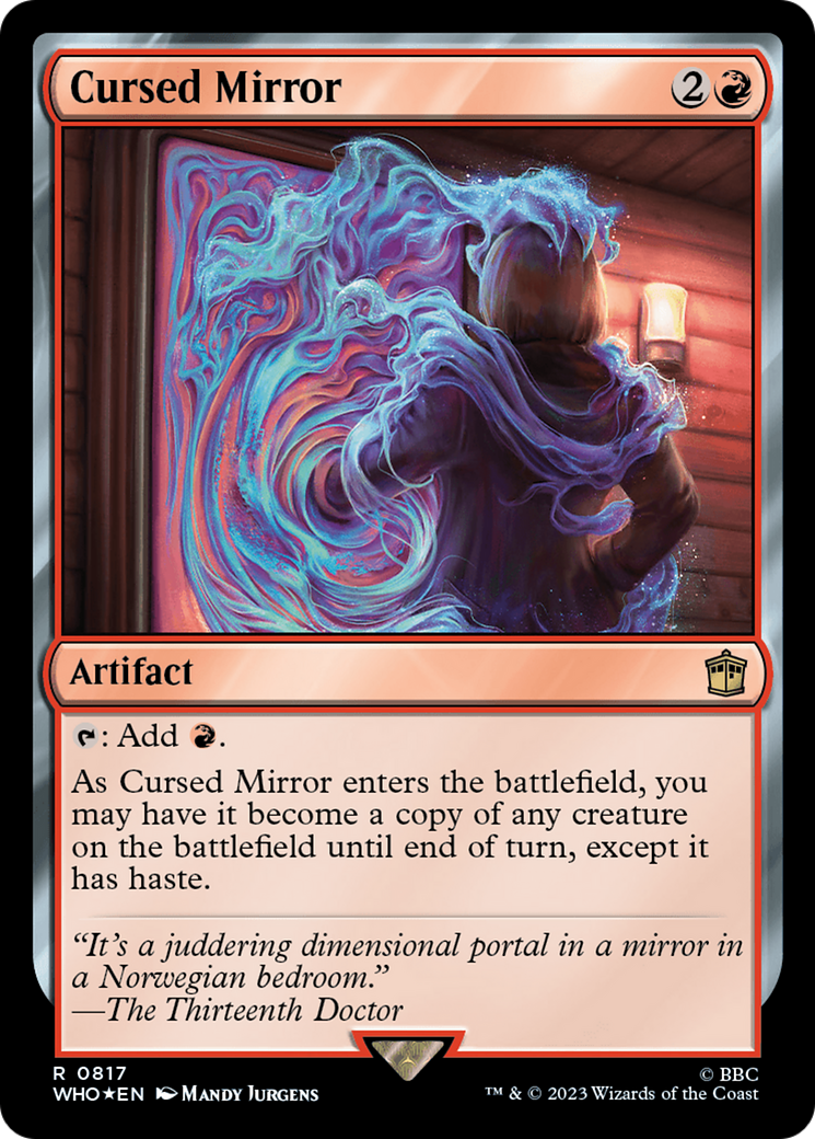 Cursed Mirror (Surge Foil) [Doctor Who] | Local Legends