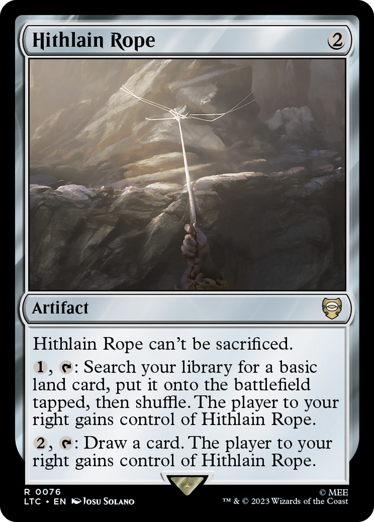 Hithlain Rope [The Lord of the Rings: Tales of Middle-Earth Commander] | Local Legends