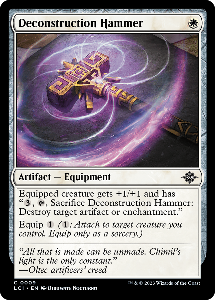 Deconstruction Hammer [The Lost Caverns of Ixalan] | Golgari Games