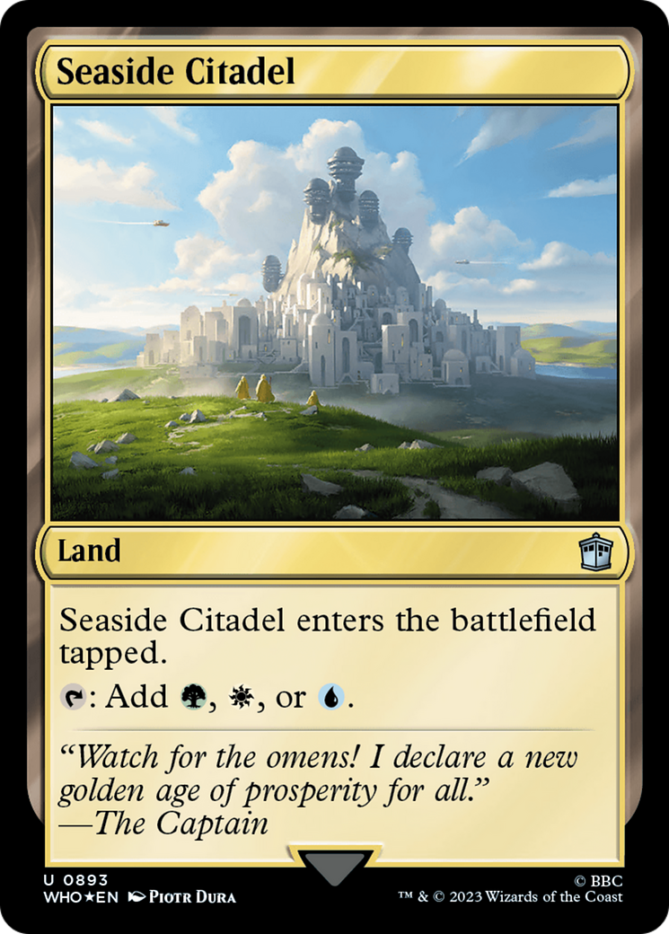 Seaside Citadel (Surge Foil) [Doctor Who] | Local Legends