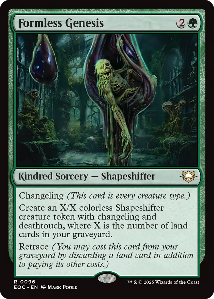 Formless Genesis [Edge of Eternities Commander] | Local Legends
