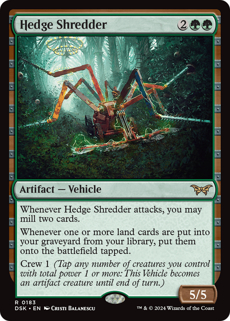 Hedge Shredder [Duskmourn: House of Horror] | Local Legends