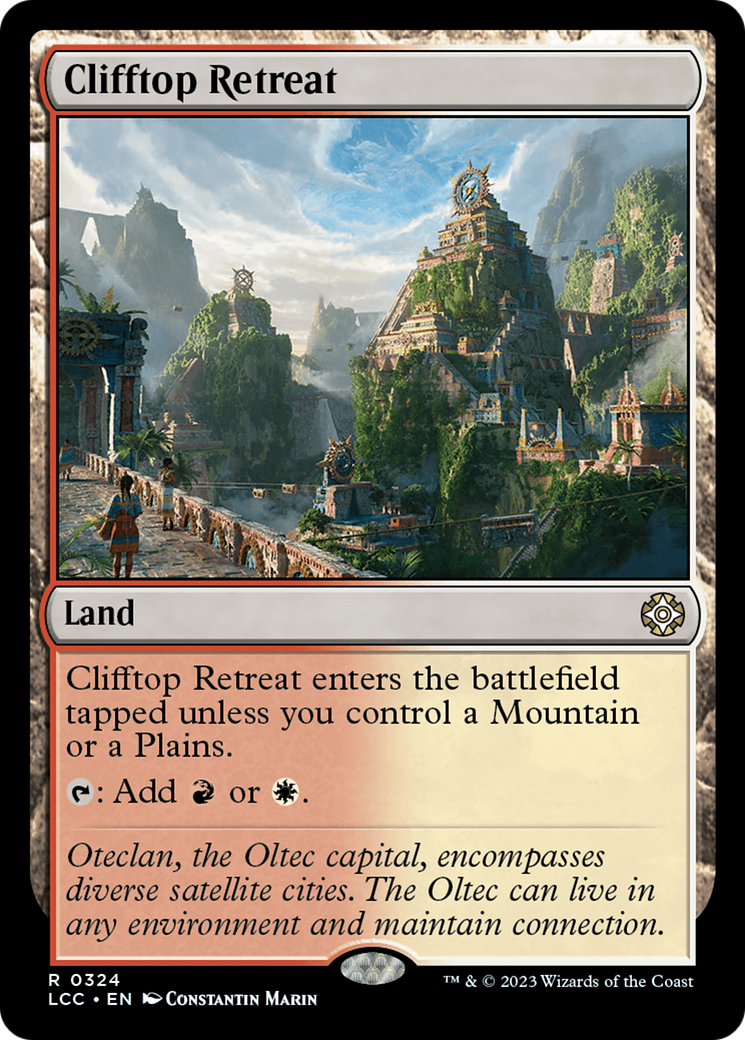 Clifftop Retreat [The Lost Caverns of Ixalan Commander] | Local Legends