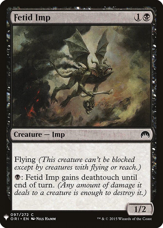 Fetid Imp [Mystery Booster] | Local Legends