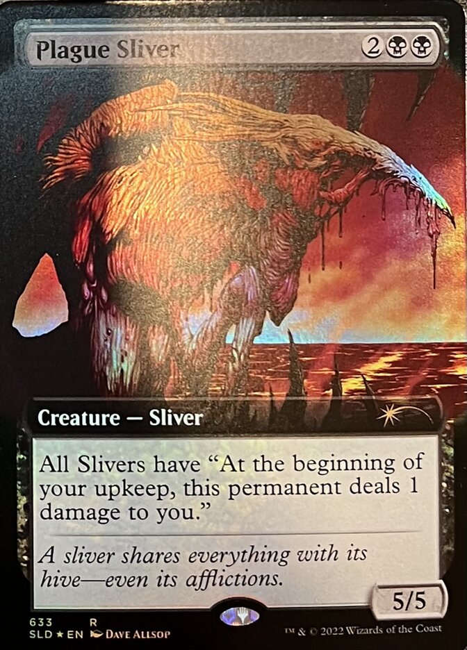 Plague Sliver (Extended Art) [Secret Lair Drop Promos] | Local Legends