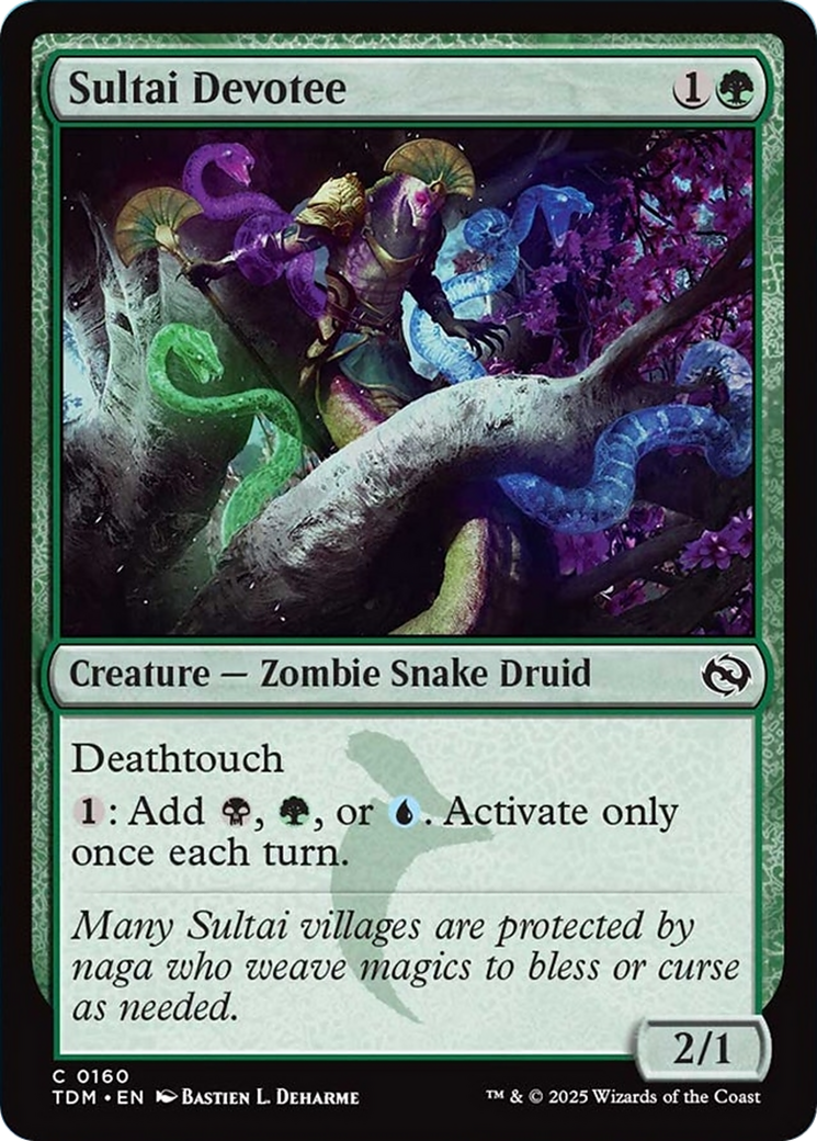Sultai Devotee [Tarkir: Dragonstorm] | Local Legends