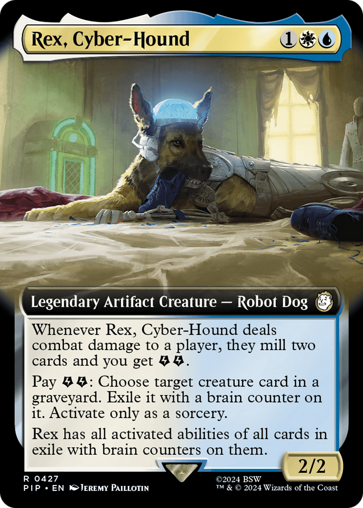 Rex, Cyber-Hound (Extended Art) [Fallout] | Local Legends