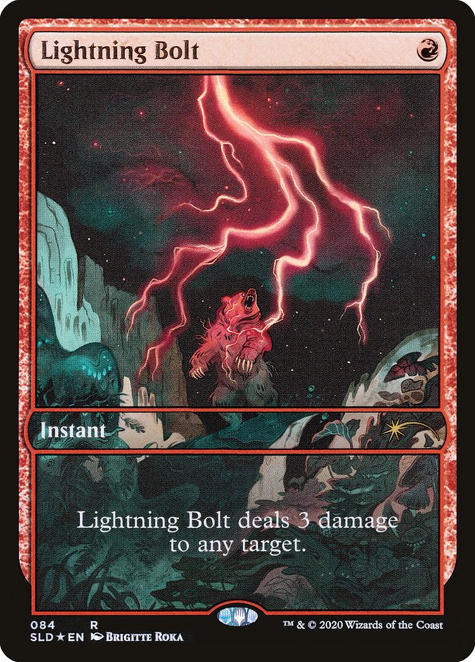 Lightning Bolt (084) [Secret Lair Drop Series] | Local Legends