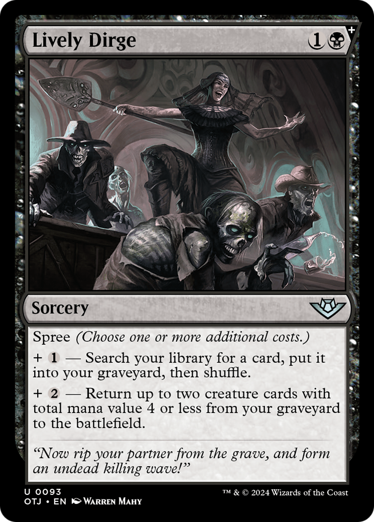 Lively Dirge [Outlaws of Thunder Junction] | Local Legends
