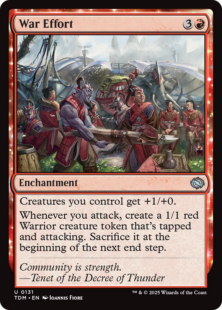 War Effort [Tarkir: Dragonstorm] | Local Legends