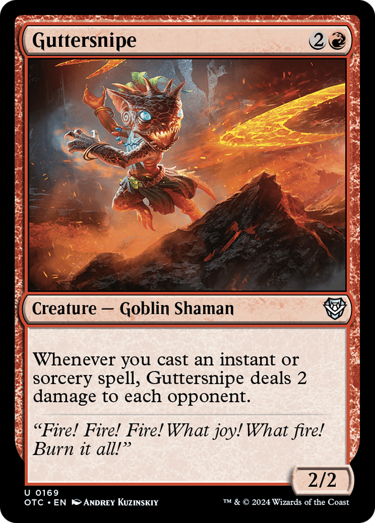 Guttersnipe [Outlaws of Thunder Junction Commander] | Local Legends