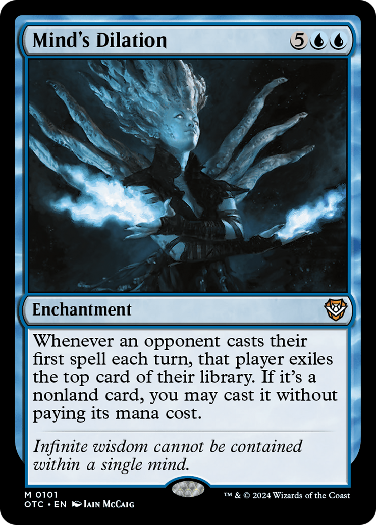 Mind's Dilation [Outlaws of Thunder Junction Commander] | Local Legends