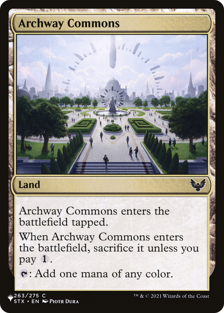 Archway Commons [The List] | Local Legends