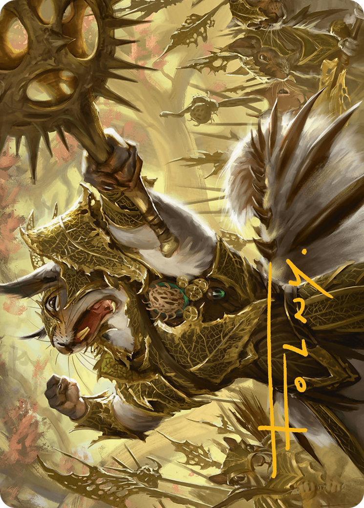 Honored Dreyleader Art Card (Gold-Stamped Signature) [Bloomburrow Art Series] | Golgari Games