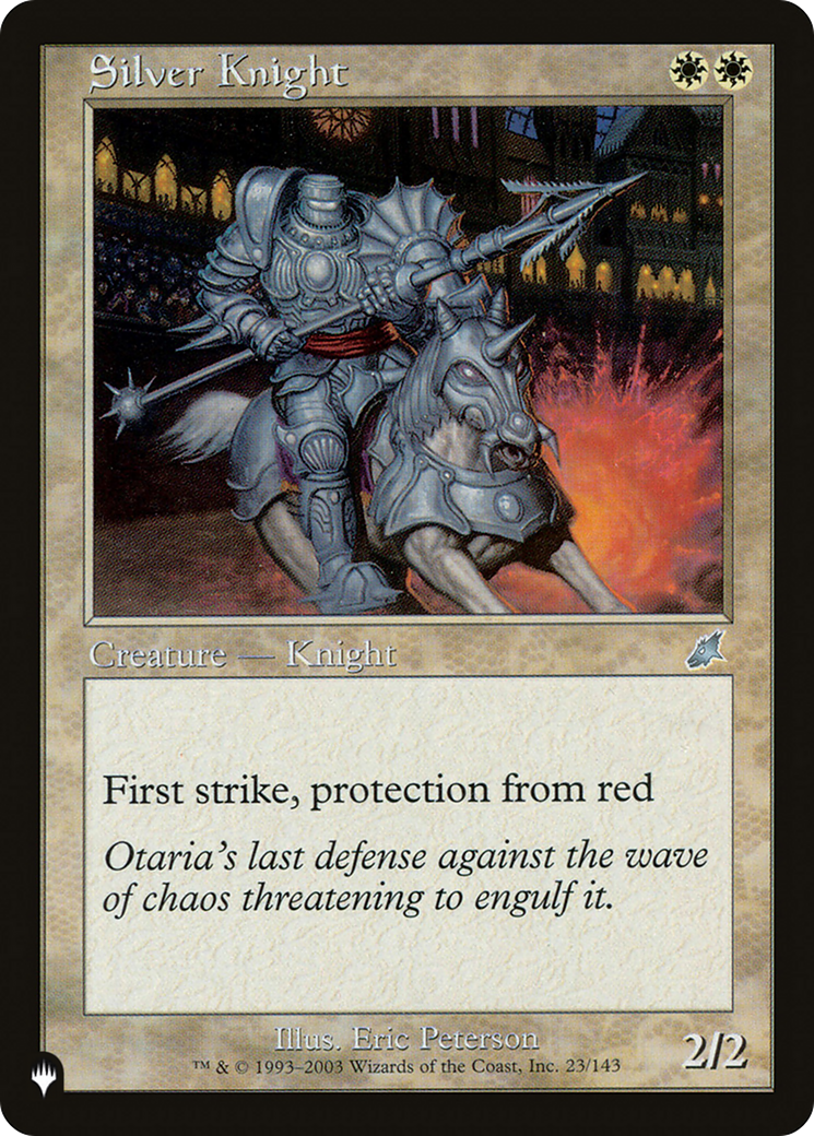 Silver Knight [The List] | Local Legends