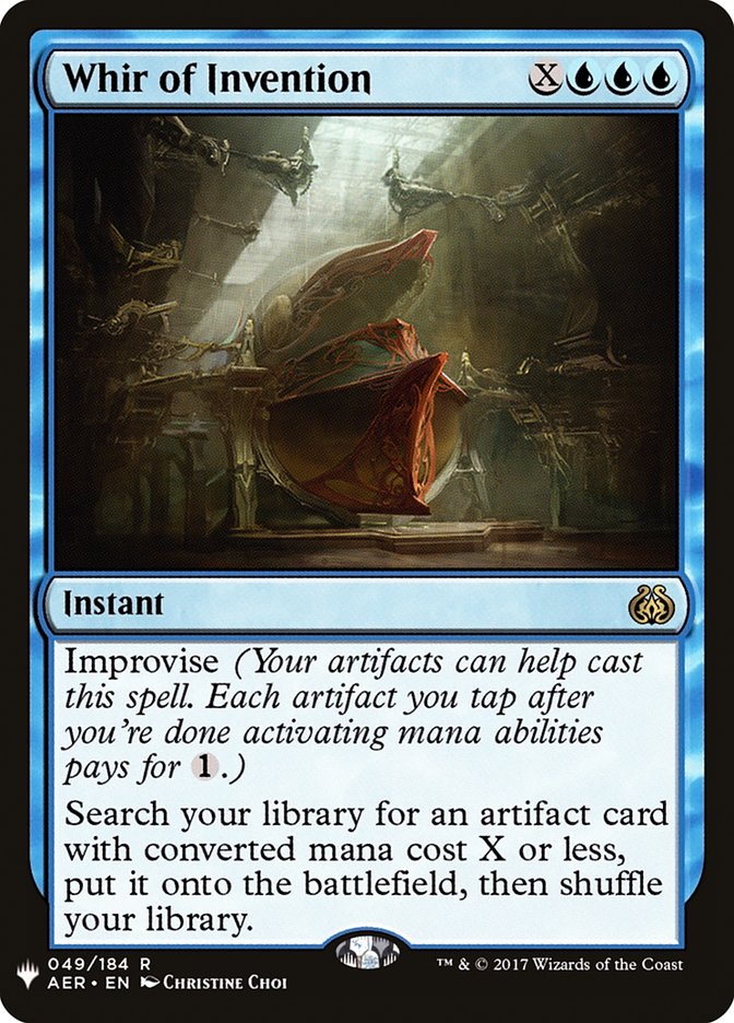 Whir of Invention [Mystery Booster] | Local Legends