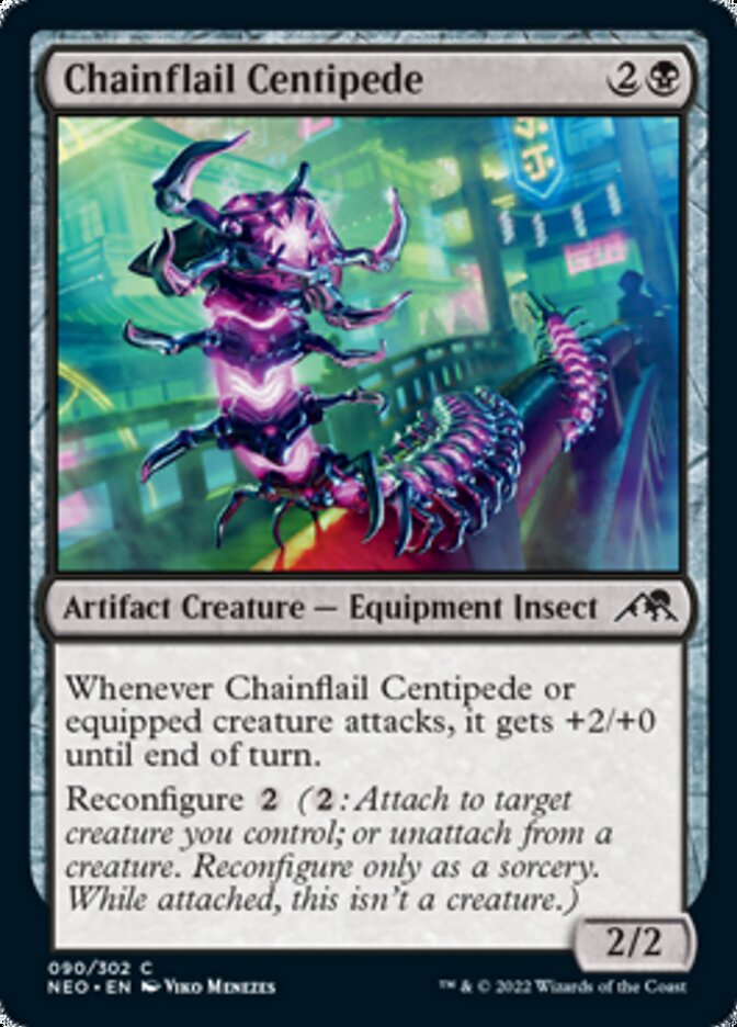 Chainflail Centipede [Kamigawa: Neon Dynasty] | Local Legends