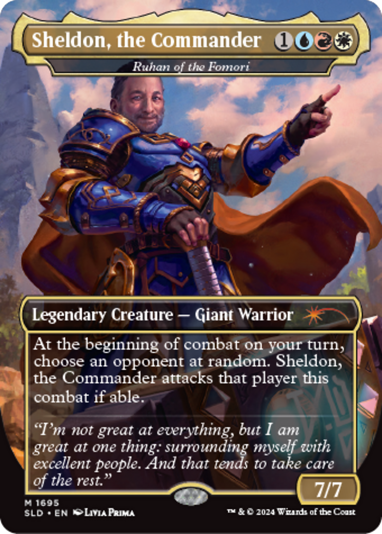 Ruhan of the Fomori - Sheldon, the Commander [Secret Lair: Sheldon's Spellbook] | Local Legends