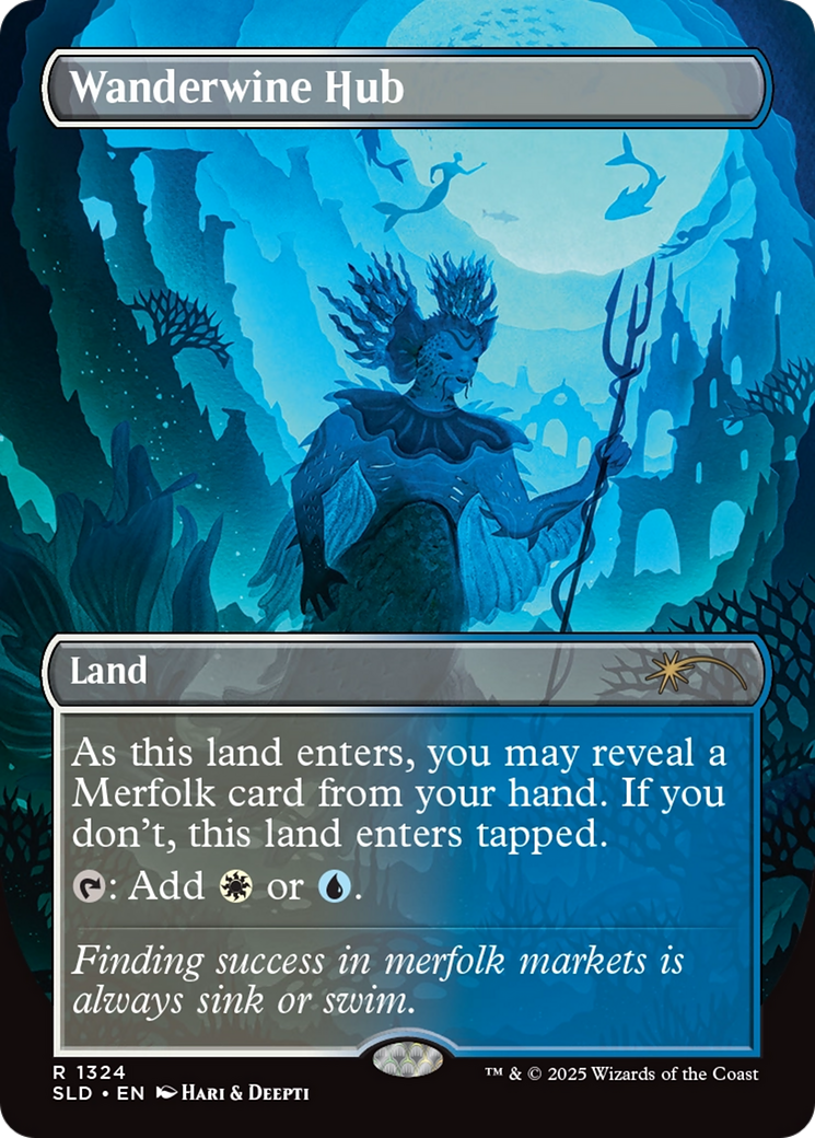 Wanderwine Hub (Rainbow Foil) [Secret Lair Drop Series] | Local Legends