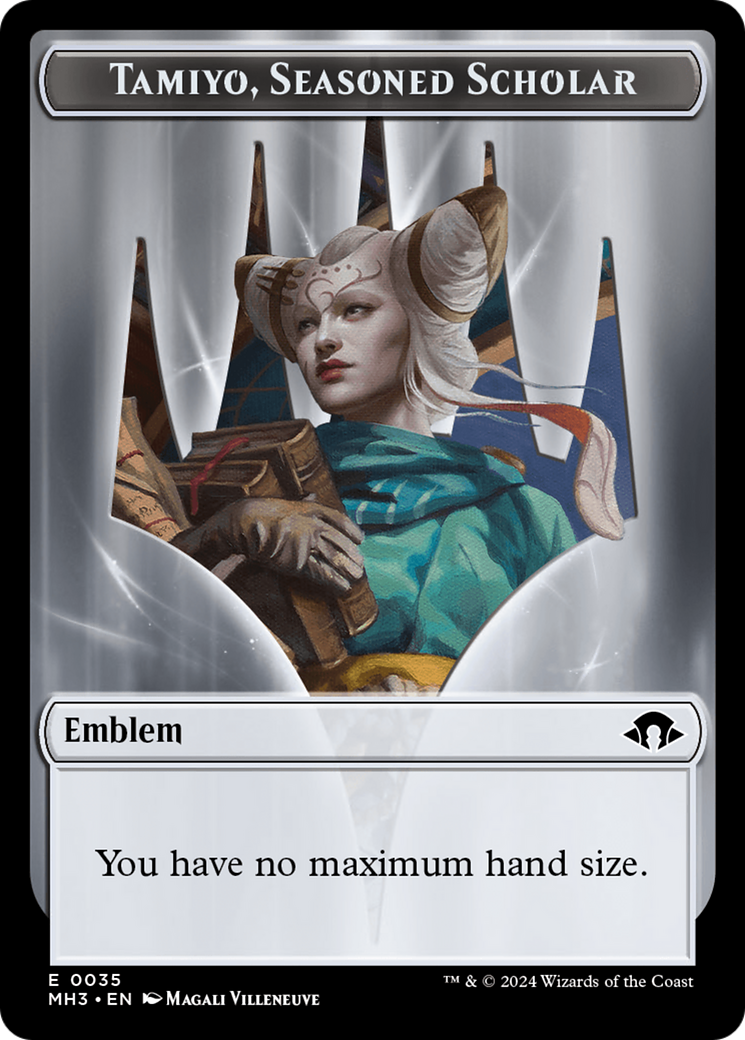 Tamiyo, Seasoned Scholar Token [Modern Horizons 3 Tokens] | Local Legends