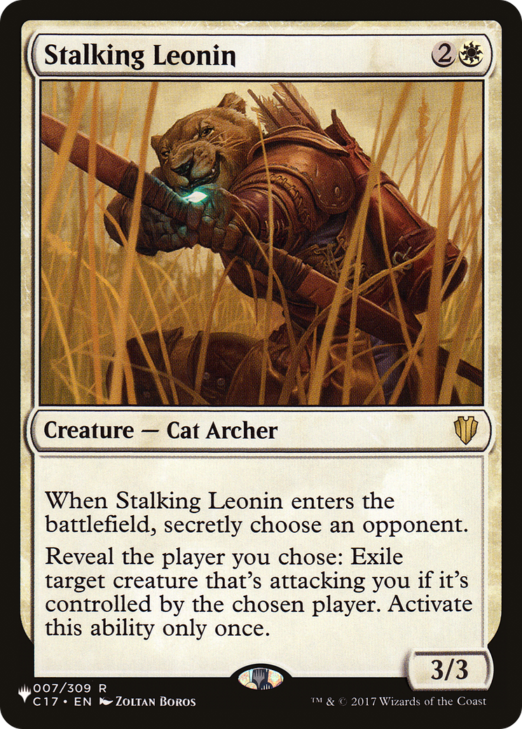 Stalking Leonin [The List] | Local Legends