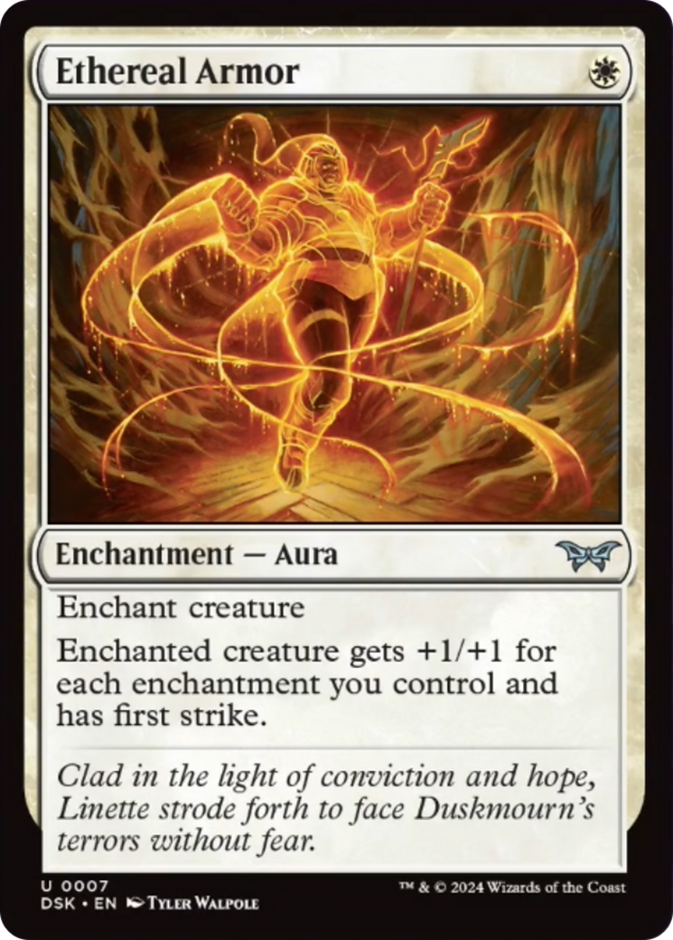 Ethereal Armor [Duskmourn: House of Horror] | Local Legends