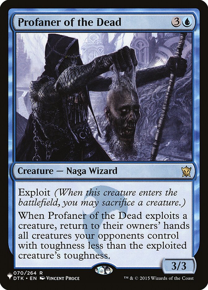 Profaner of the Dead [The List] | Local Legends