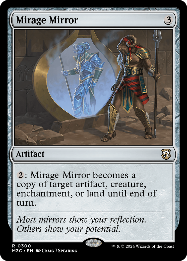 Mirage Mirror (Ripple Foil) [Modern Horizons 3 Commander] | Local Legends