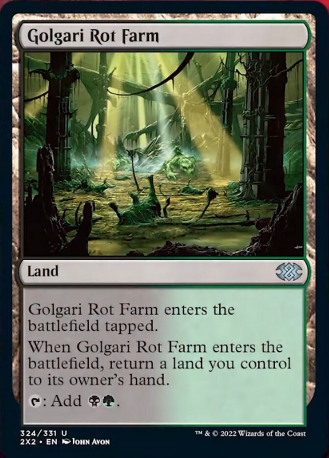 Golgari Rot Farm [Double Masters 2022] | Local Legends