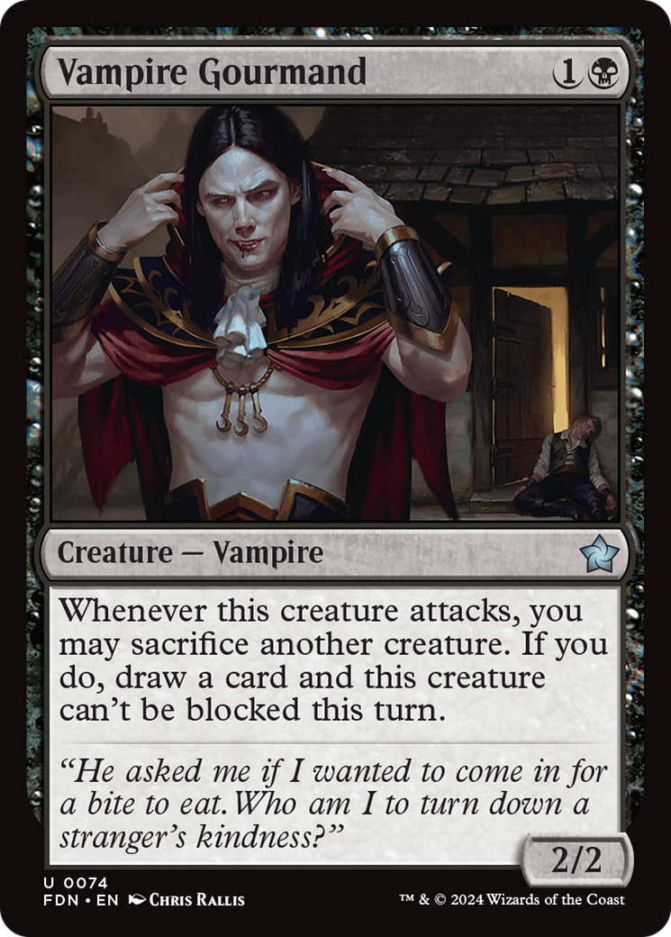 Vampire Gourmand [Foundations] | Local Legends