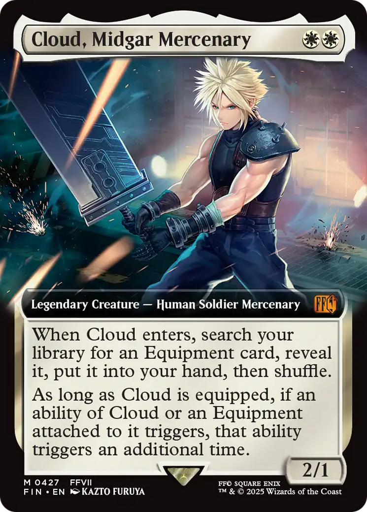 Cloud, Midgar Mercenary (Extended Art) [FINAL FANTASY] | Local Legends