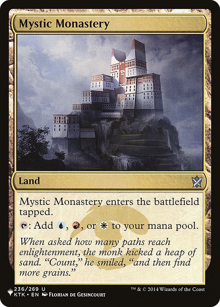 Mystic Monastery [The List] | Local Legends