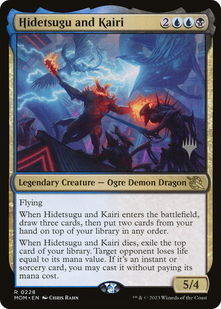 Hidetsugu and Kairi (Promo Pack) [March of the Machine Promos] | Local Legends
