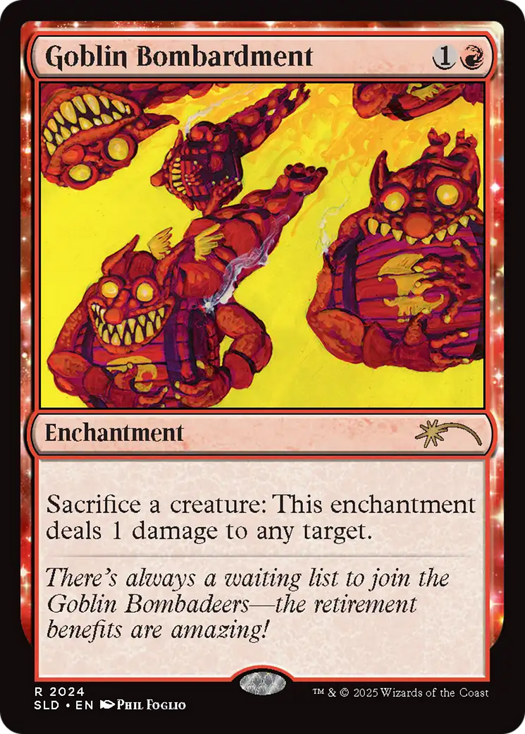 Goblin Bombardment (2024) [Secret Lair Drop Series] | Local Legends