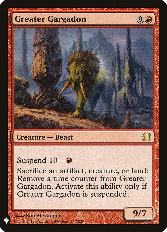 Greater Gargadon [Mystery Booster] | Local Legends