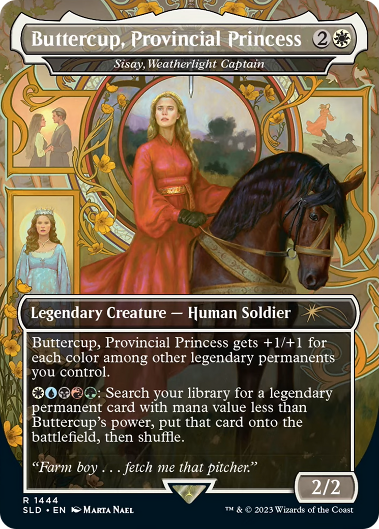 Buttercup, Provincial Princess - Sisay, Weatherlight Captain [Secret Lair Drop Series] | Golgari Games