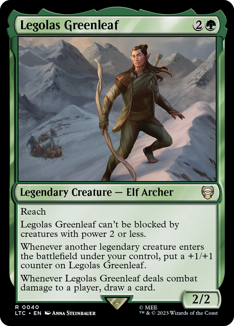 Legolas Greenleaf [The Lord of the Rings: Tales of Middle-Earth Commander] | Local Legends