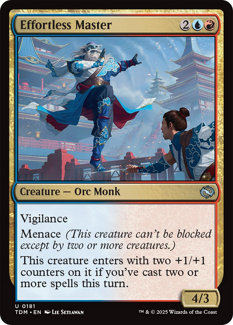 Effortless Master [Tarkir: Dragonstorm] | Local Legends