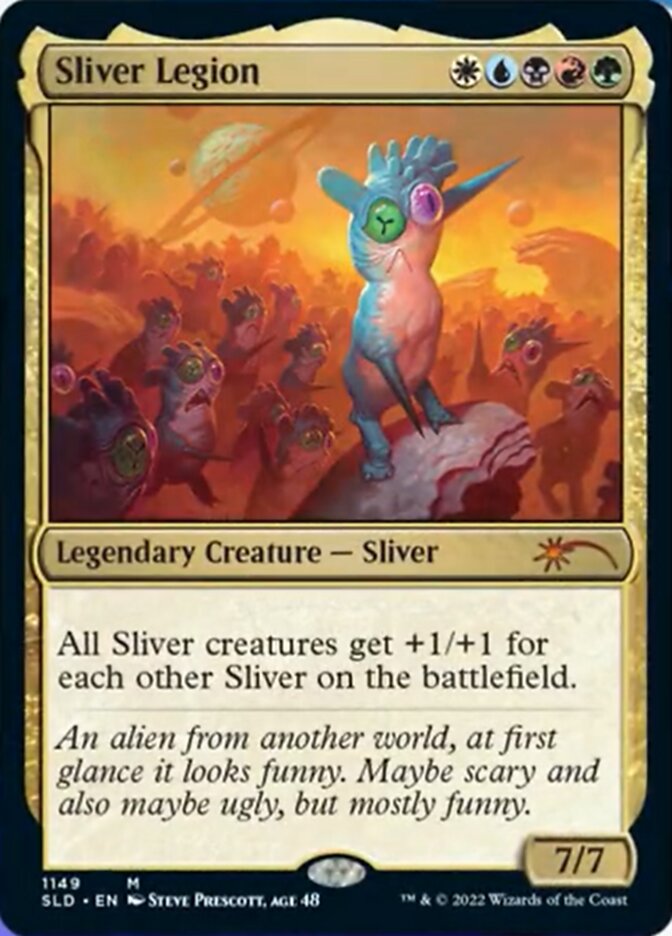 Sliver Legion (1149) [Secret Lair Drop Series] | Local Legends
