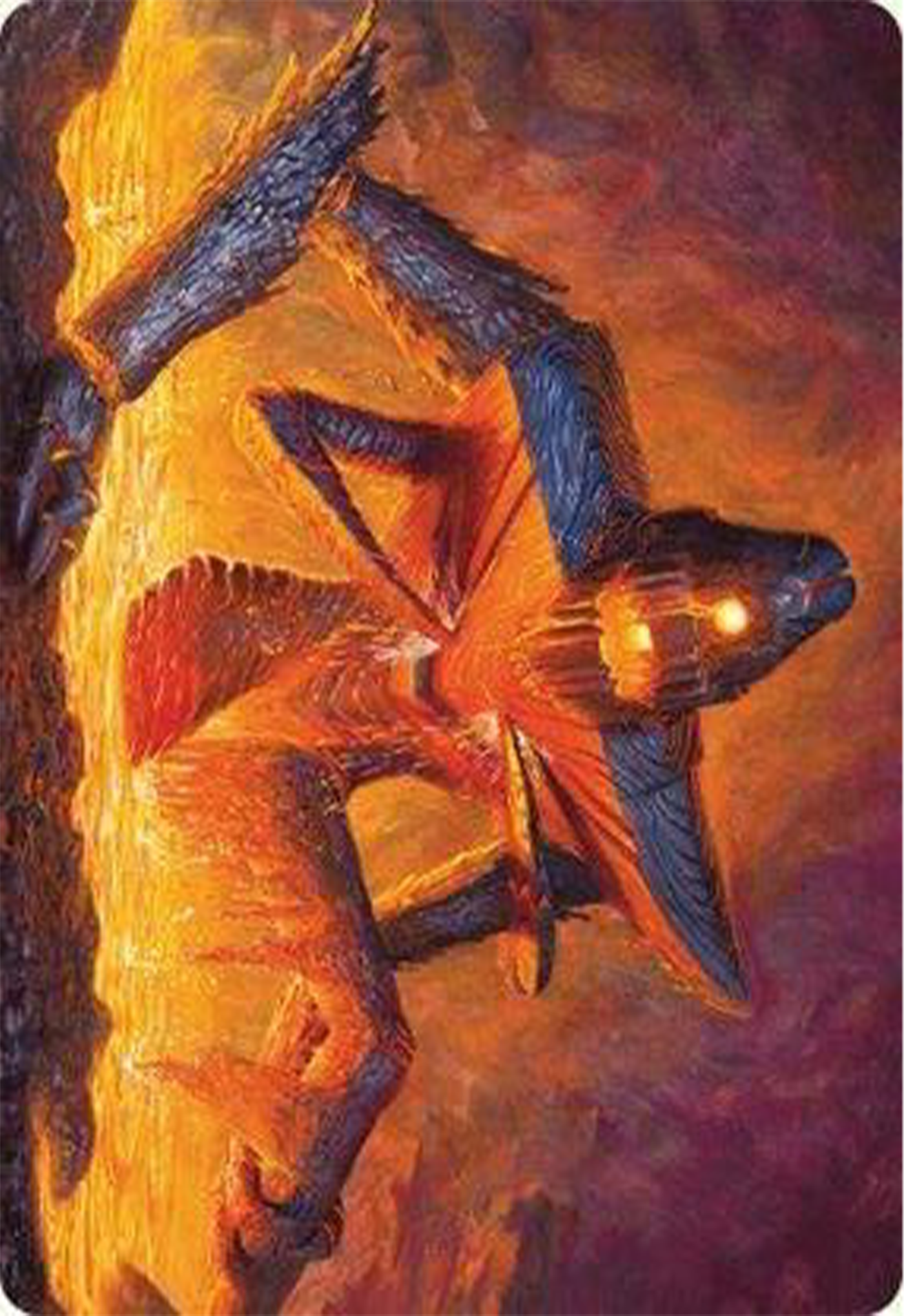 Molten Gatekeeper Art Card [Modern Horizons 3 Art Series] | Local Legends
