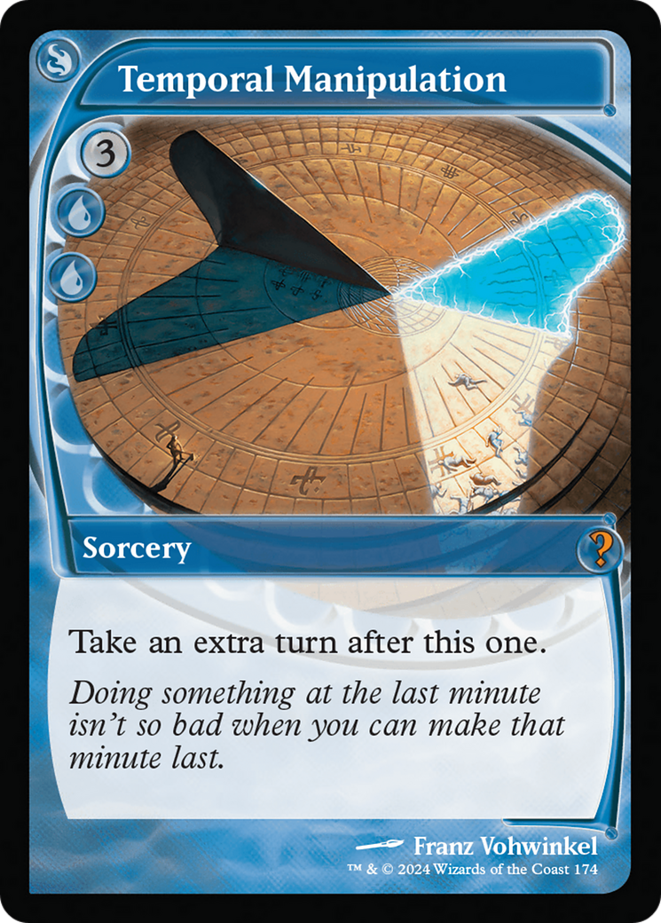 Temporal Manipulation (Future Sight) [Mystery Booster 2] | Local Legends