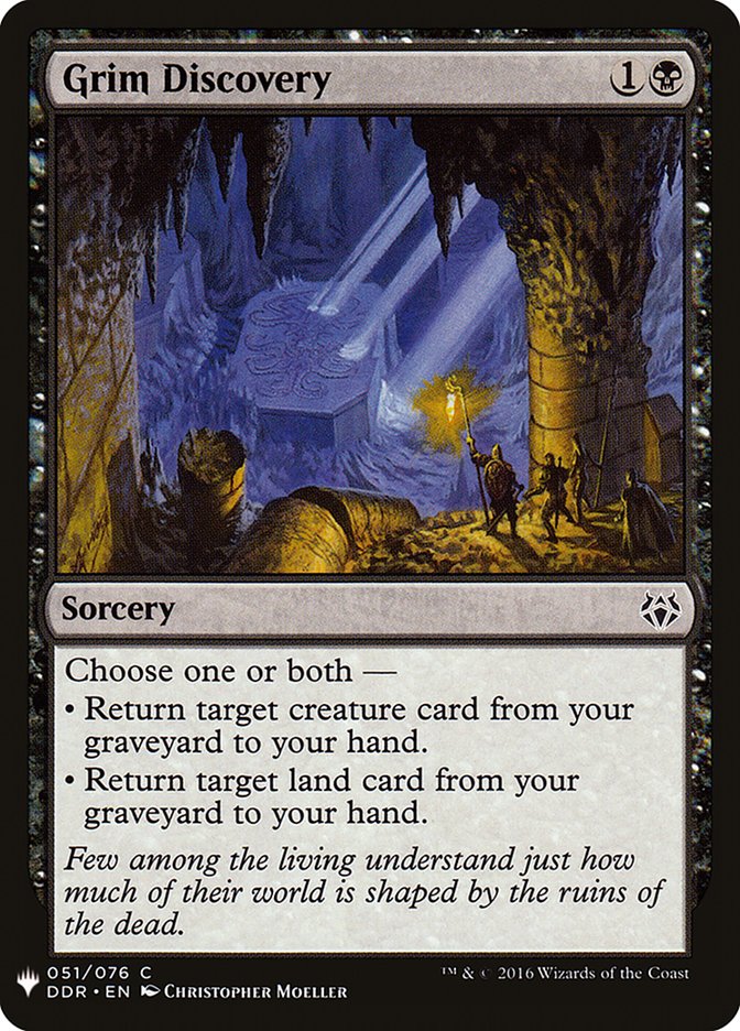 Grim Discovery [Mystery Booster] | Local Legends
