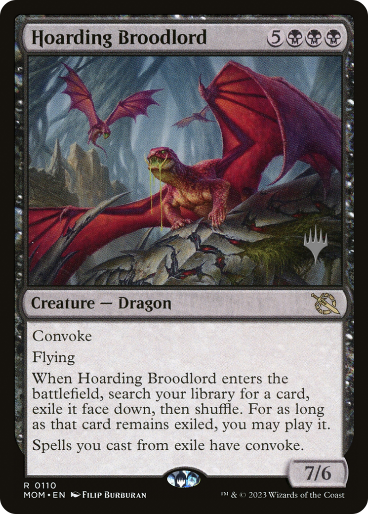 Hoarding Broodlord (Promo Pack) [March of the Machine Promos] | Local Legends