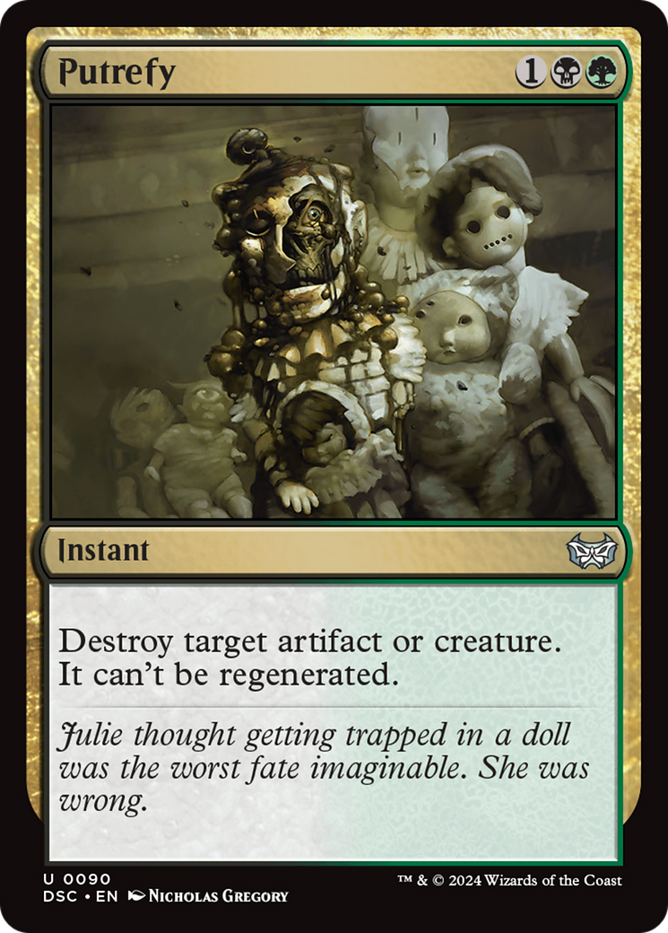 Putrefy [Duskmourn: House of Horror Commander] | Local Legends
