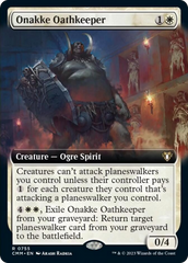 Onakke Oathkeeper (Extended Art) [Commander Masters] | Golgari Games