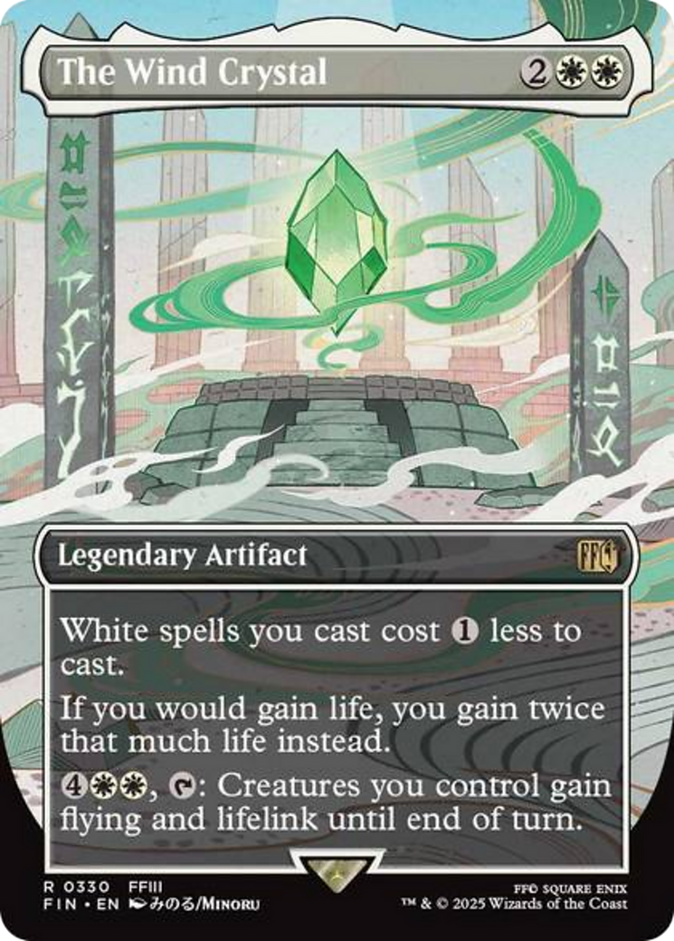 The Wind Crystal (Borderless) [FINAL FANTASY] | Local Legends