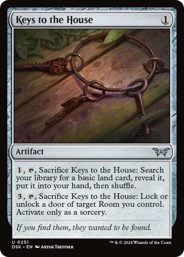 Keys to the House [Duskmourn: House of Horror] | Local Legends