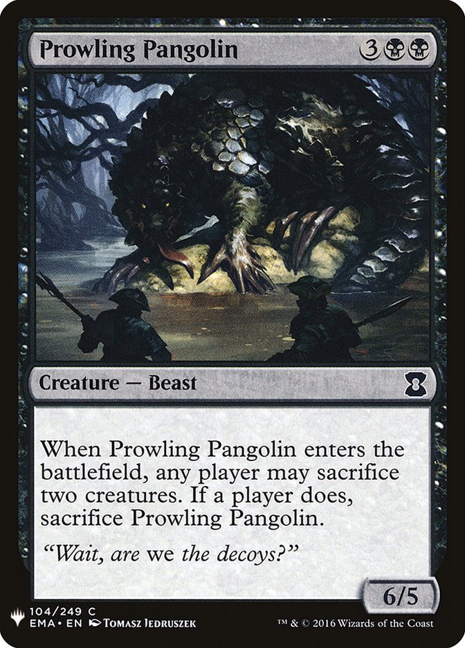 Prowling Pangolin [Mystery Booster] | Local Legends