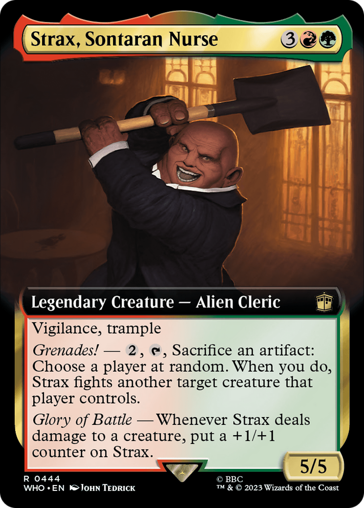 Strax, Sontaran Nurse (Extended Art) [Doctor Who] | Local Legends